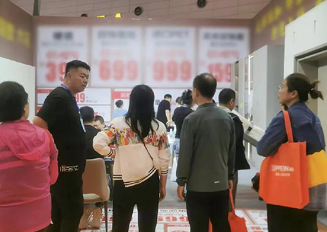 强烈热闹庆贺客来福太原蓝装家博会美满收官！